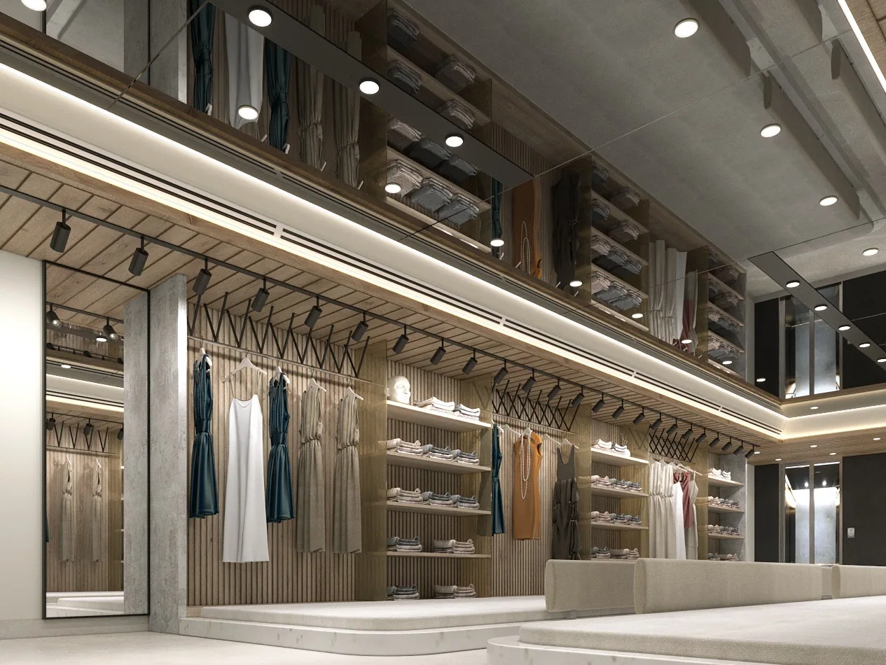 Gulati Silk — casual wear display racks