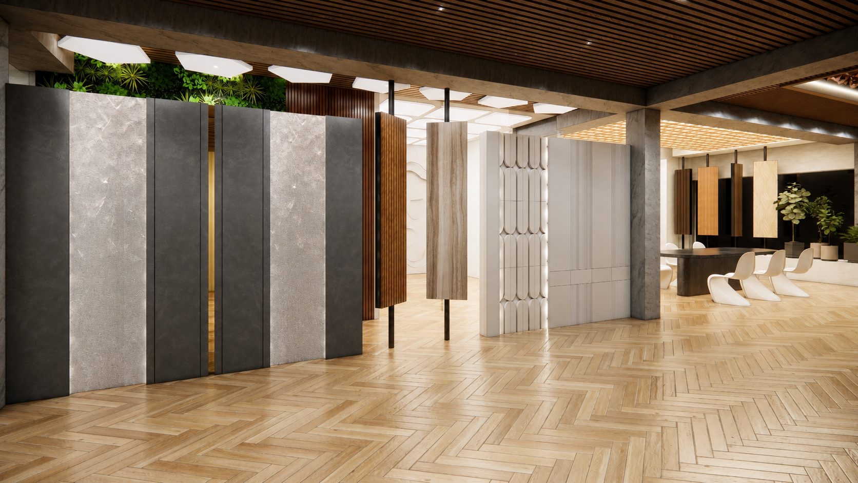 Interior Product Showroom Mohali — display hall view IX