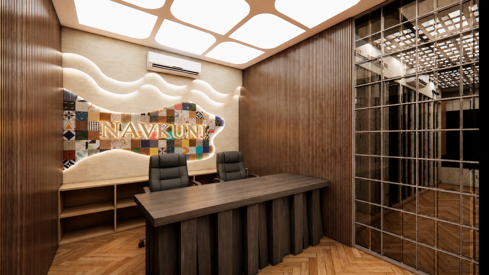 Interior Product Showroom Mohali — office view II