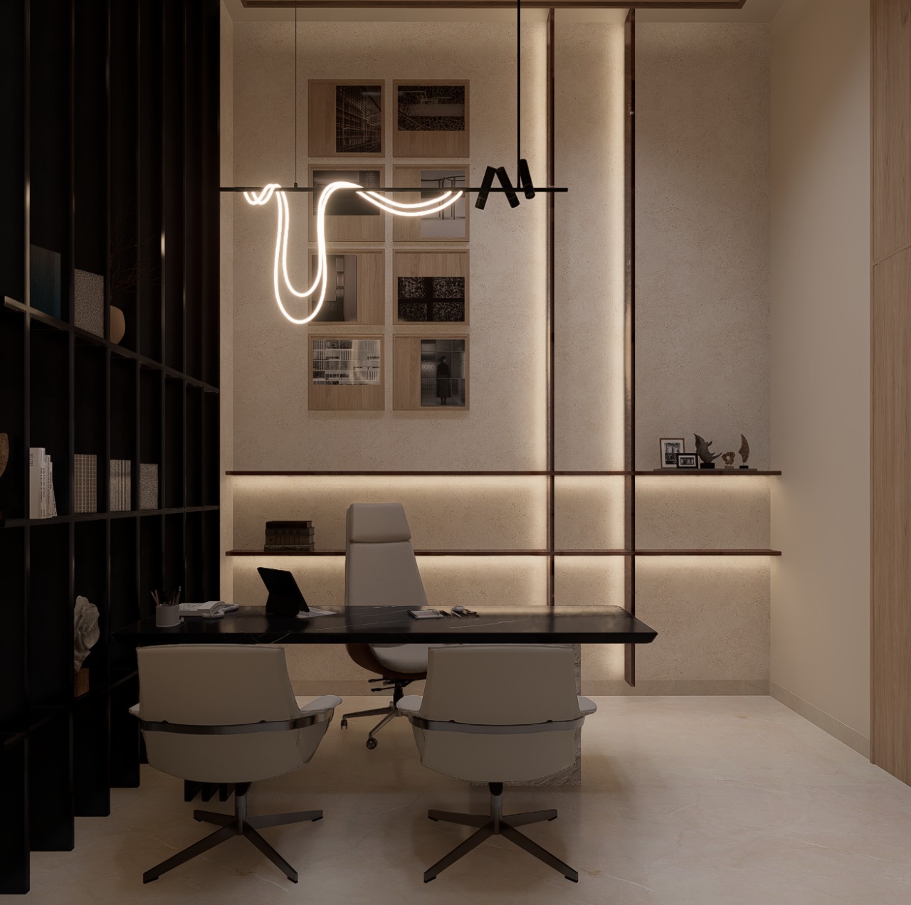 Executive Workspace Mohali — seating