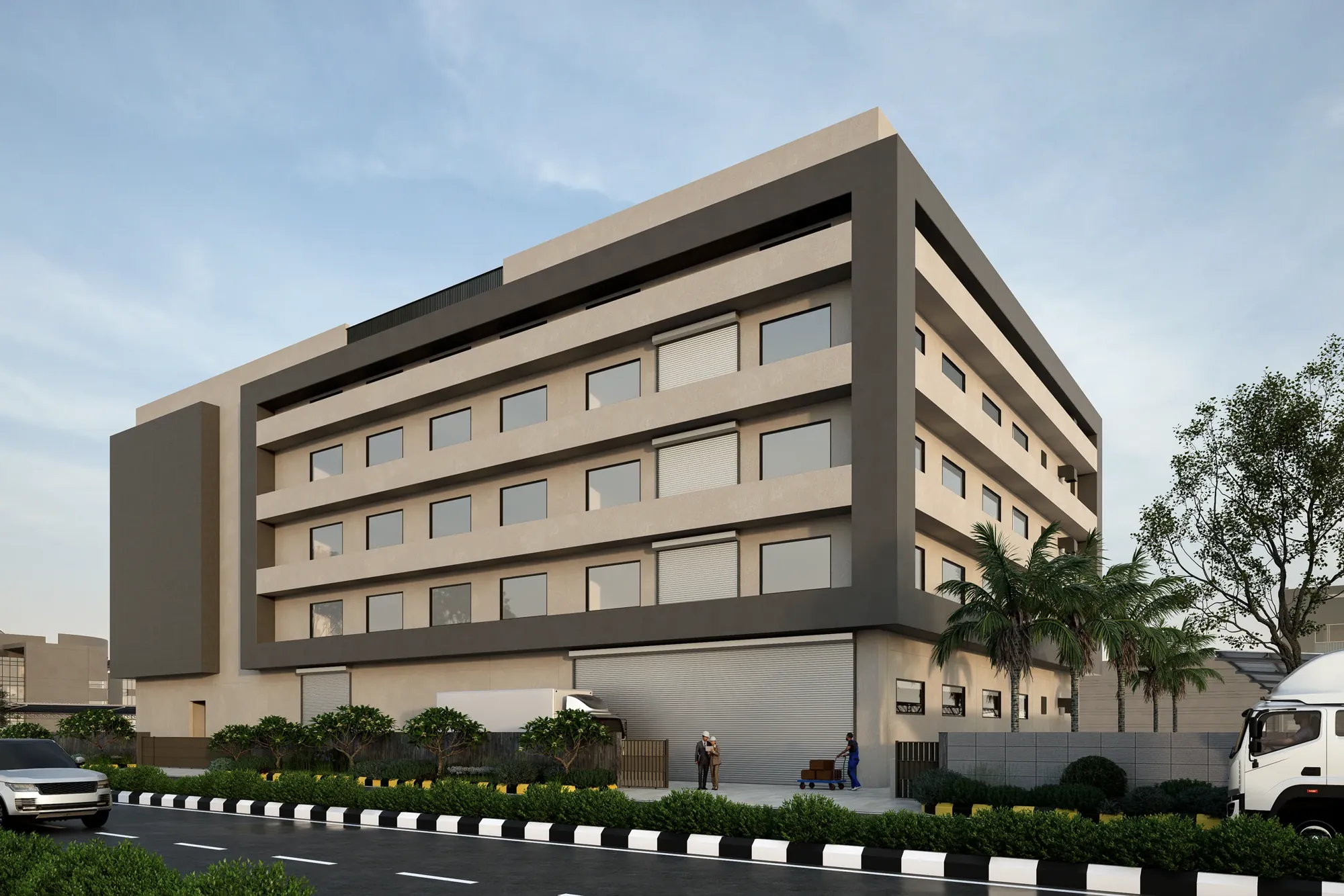 True Makers, Ludhiana — commercial · ludhiana interior design by Archerior