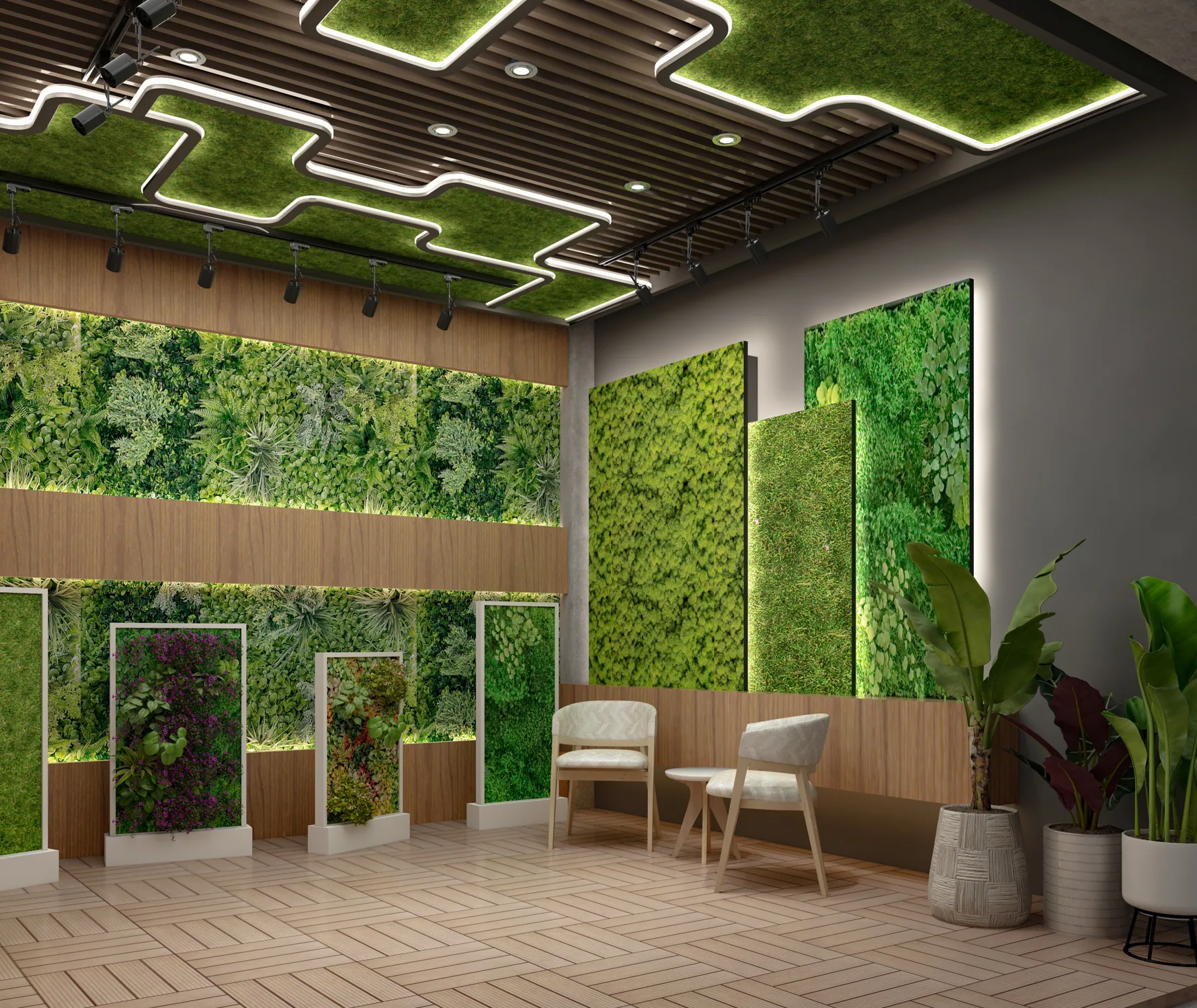 Chandigarh Interiors — ceiling & lighting