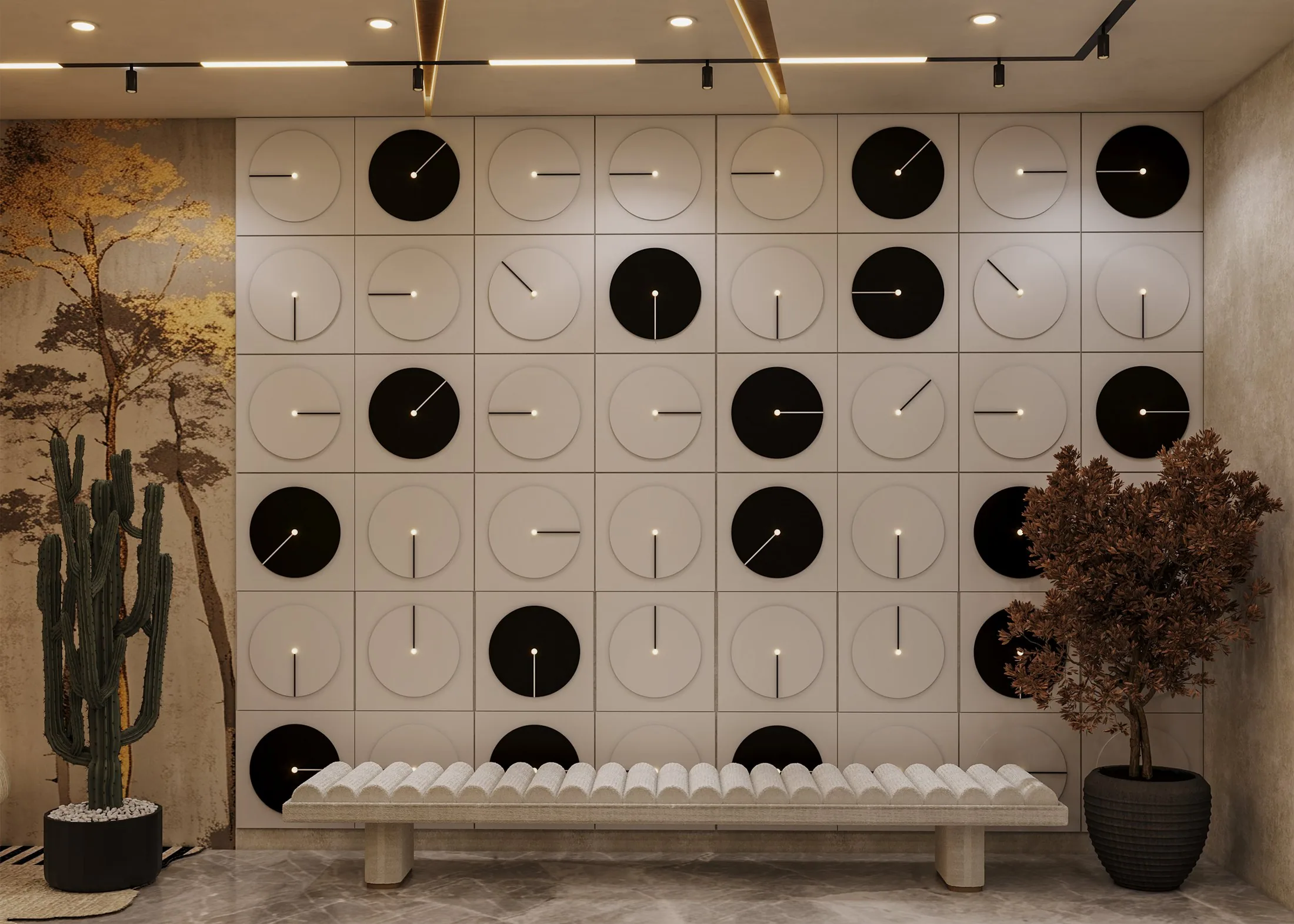 True Makers Ludhiana — reception joinery
