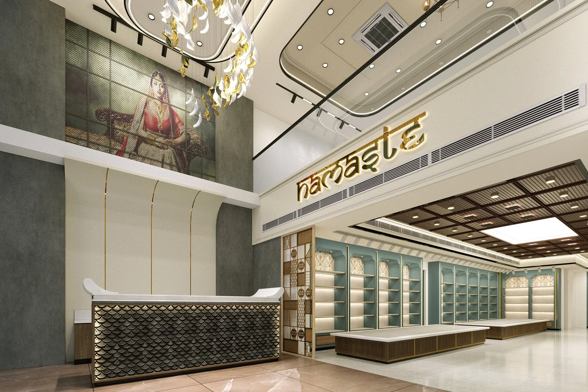 Namaste — trousseau room
