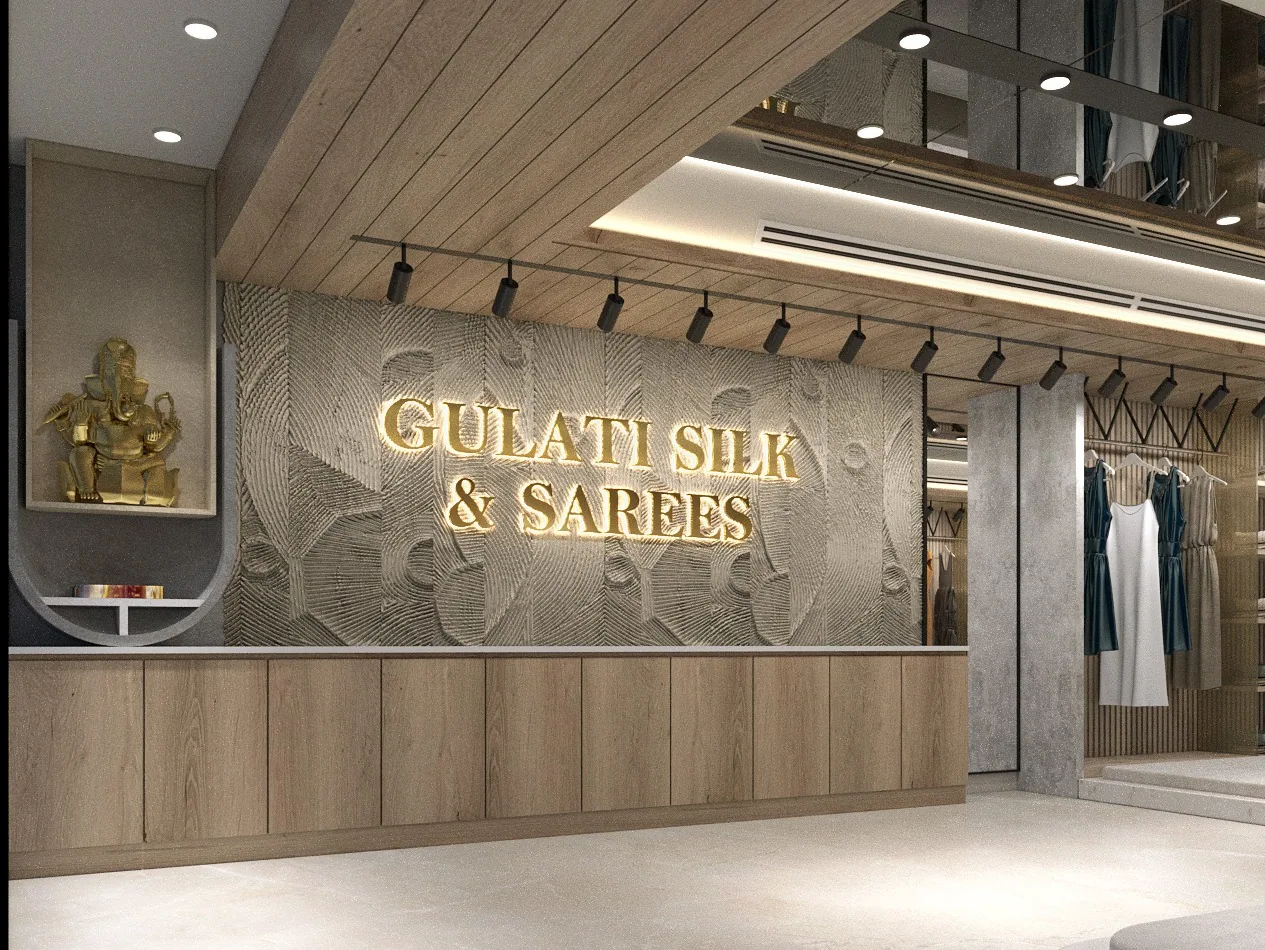 Gulati Silk — casual wear section counter